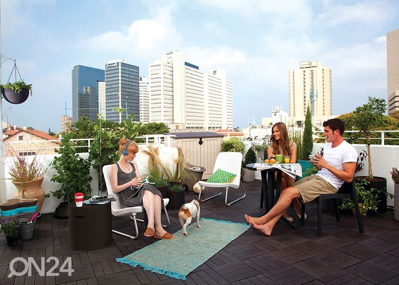 Hoiukast-iste Keter Cool Store ümar suurendatud