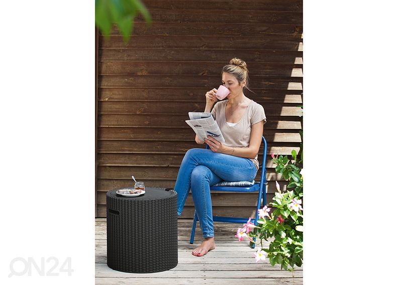 Hoiukast-iste Keter Cool Store ümar suurendatud