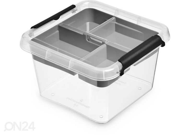 Hoiukast Organisaatoriga 3 L, 20x20x12 cm suurendatud