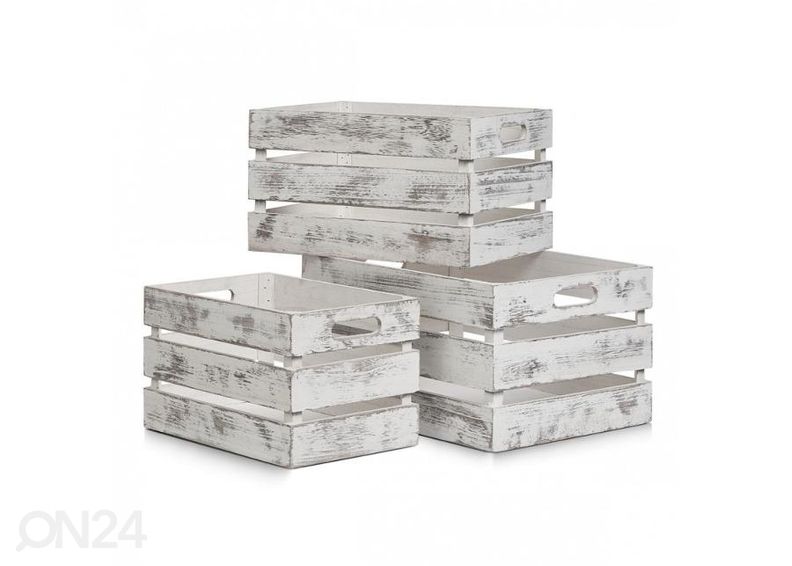 Hoiukast Vintage white suurendatud