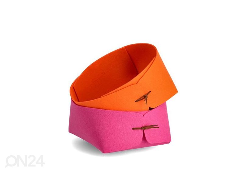 Hoiukorv vildist, roosa suurendatud