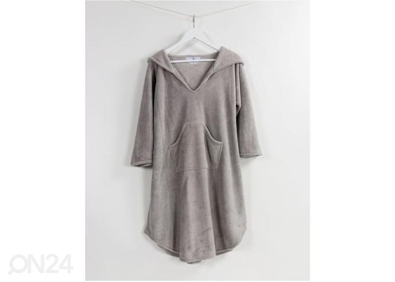 Hommikumantel pontšo, hall suurendatud