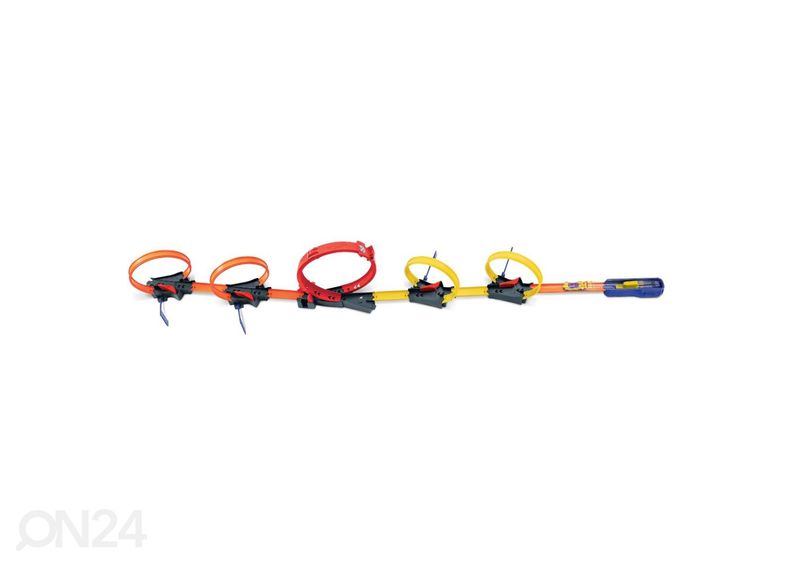 Hot Wheels® mitme surmasõlmega võistlusrada suurendatud