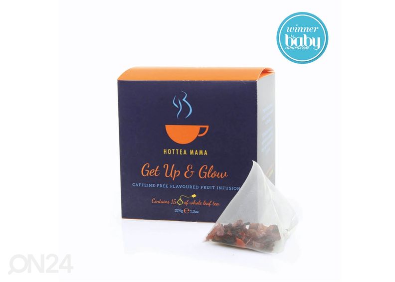 HotTea Mama tee Tõuse ja Sära (Get Up and Glow) suurendatud