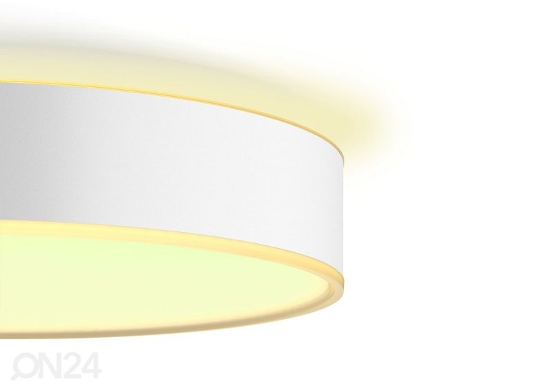 Hue White ambiance Enrave M nutikas laevalgusti valge puldiga Ø 38,1 cm suurendatud