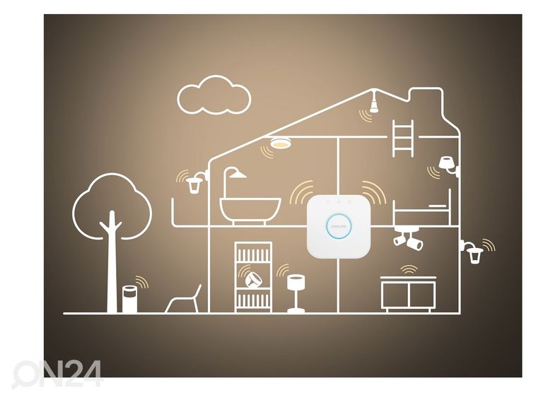 Hue White ambiance Enrave XL nutikas laevalgusti must puldiga Ø 55,1 cm suurendatud