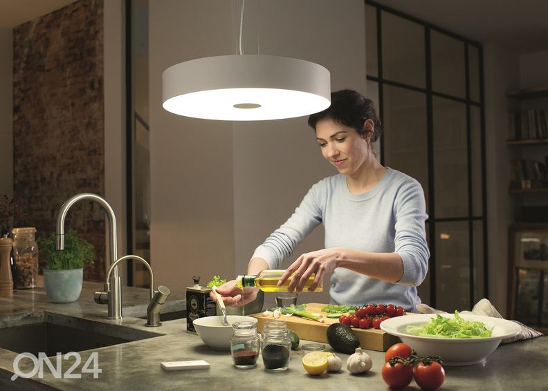 Hue White ambiance Fair nutikas rippvalgusti 1x33,5 W valge puldiga suurendatud