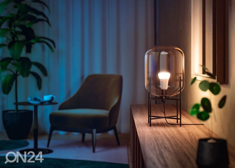 Hue White and Color ambiance elektripirnid 6,5 W E27 A60 kolmene pakk suurendatud