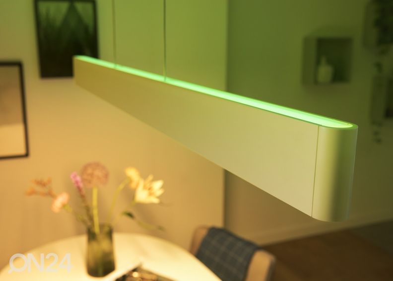 Hue White and Color ambiance Ensis nutikas valge rippvalgusti 2x39 W suurendatud