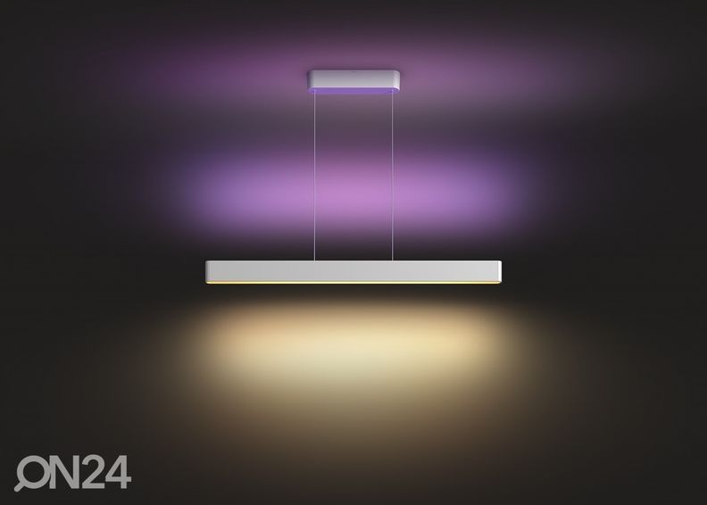 Hue White and Color ambiance Ensis nutikas valge rippvalgusti 2x39 W suurendatud