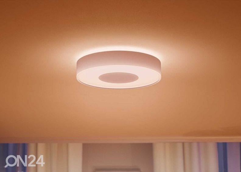 Hue White and Color ambiance Infuse M laevalgusti valge Ø 38,1 cm suurendatud