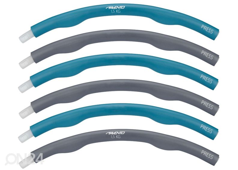 Hularõngas lisaraskusega Avento 1,5 kg suurendatud