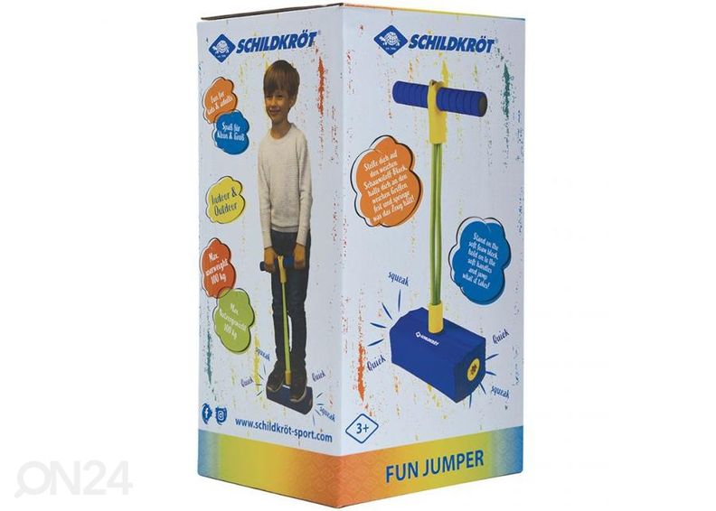 Hüppekark lastele Schildkrot Fun Jumper suurendatud