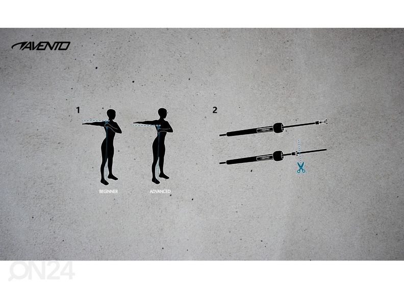 Hüppenöör Speed Avento suurendatud