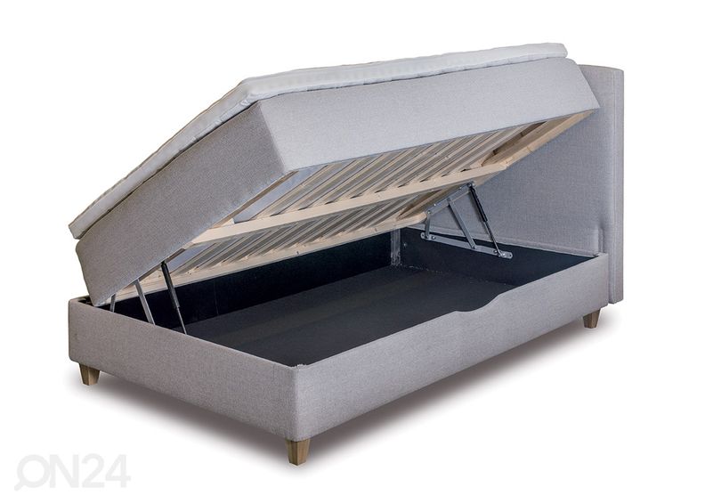 Hypnos voodi Pandora 90x200 cm pesukastiga + pneumo mehhanism suurendatud