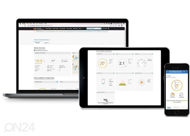 Ilmajaam Wifi Sencor SWS12500 suurendatud