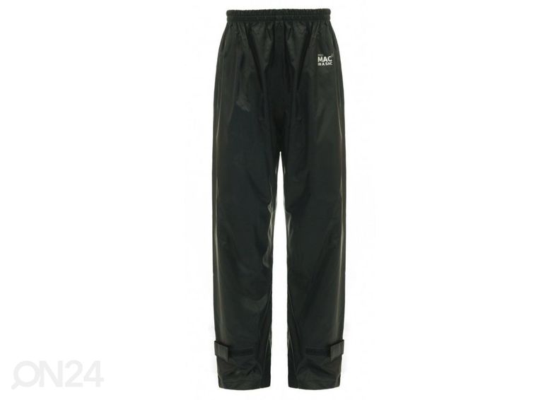 Ilmastikukindlad püksid lastele Mac in a Sac 11-13-aastastele must suurendatud