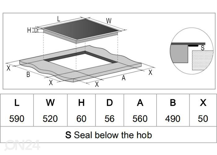 Induktsioonplaat Bomann EBKI7942 suurendatud