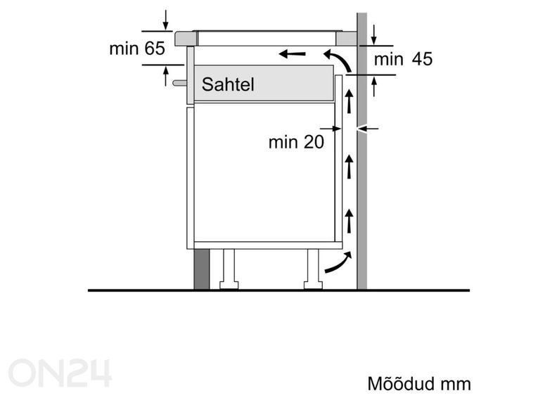 Induktsioonplaat Bosch Hob PIE611BB5E suurendatud