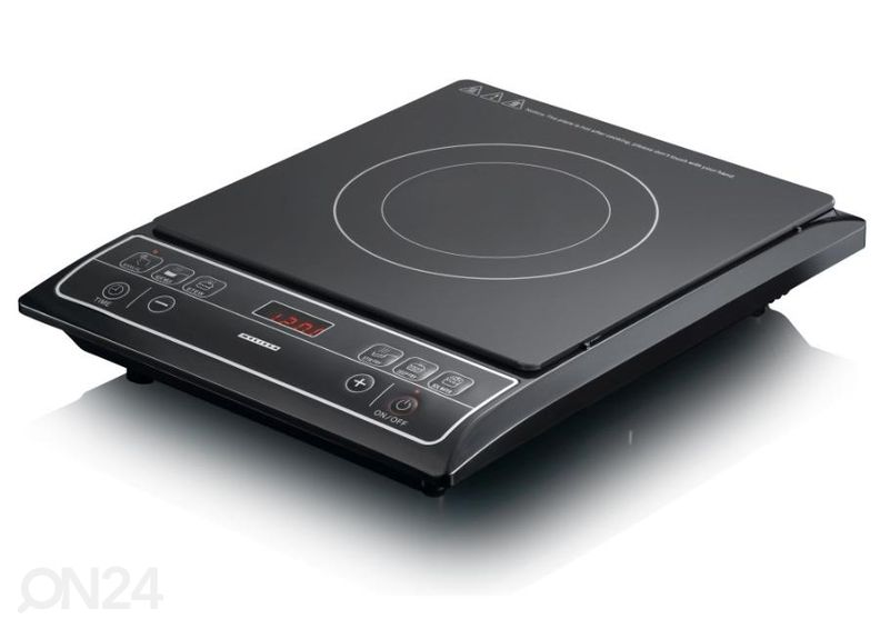 Induktsioonpliit Melissa 16350026, must 1 tsooniga suurendatud