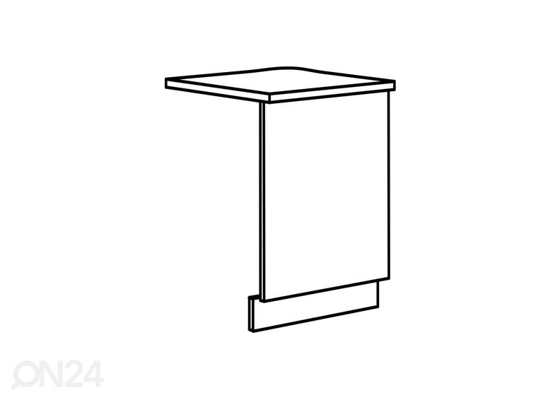 Integreerimiskomplekt Udine nõudepesumasinale 60 cm suurendatud