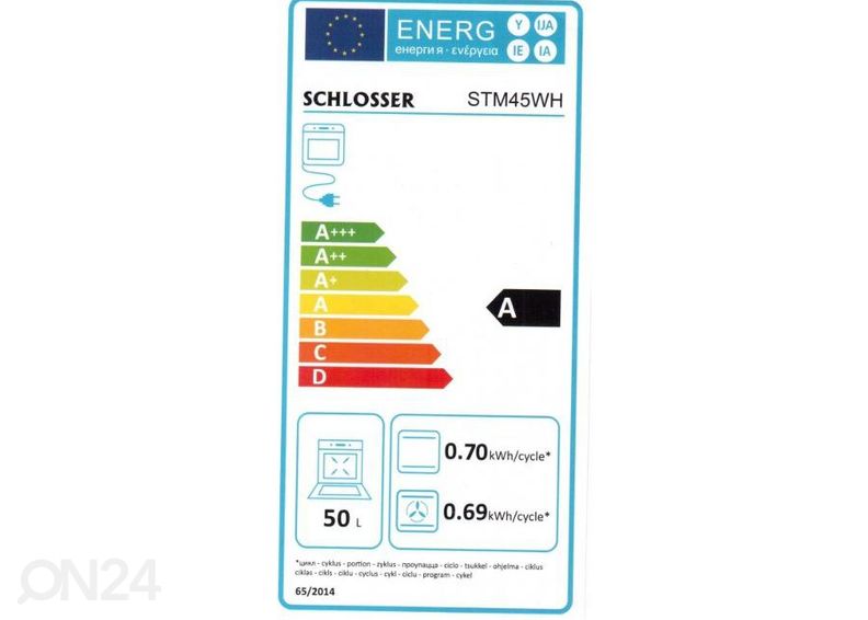 Integreeritav ahi Starkke STM45WH suurendatud
