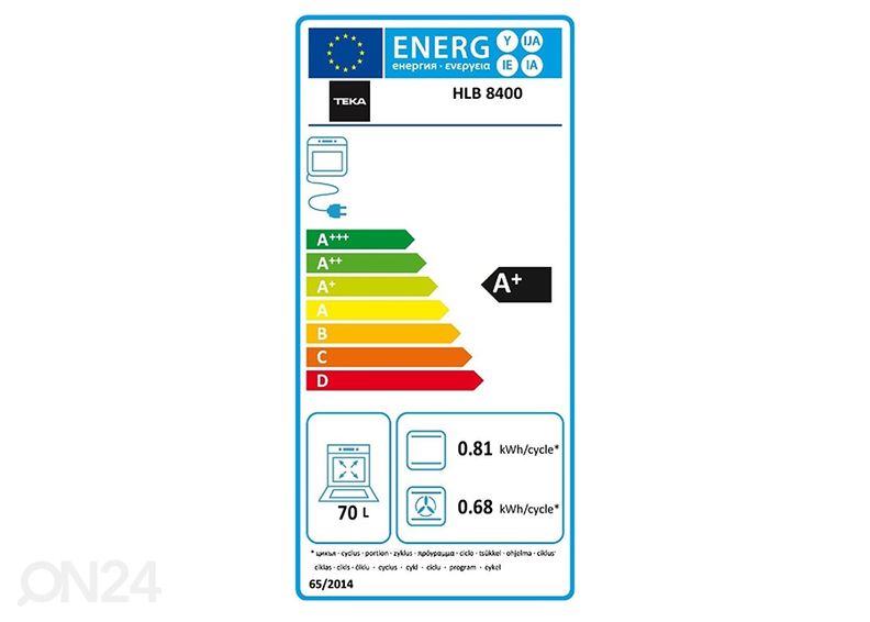 Integreeritav ahi Teka Urban Colors suurendatud