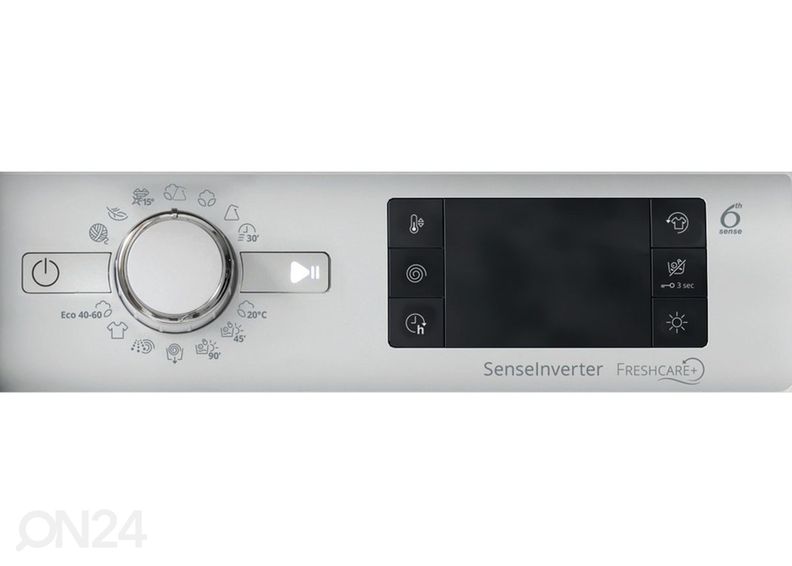 Integreeritav kuivatiga pesumasin Whirlpool BIWDWG751482 suurendatud