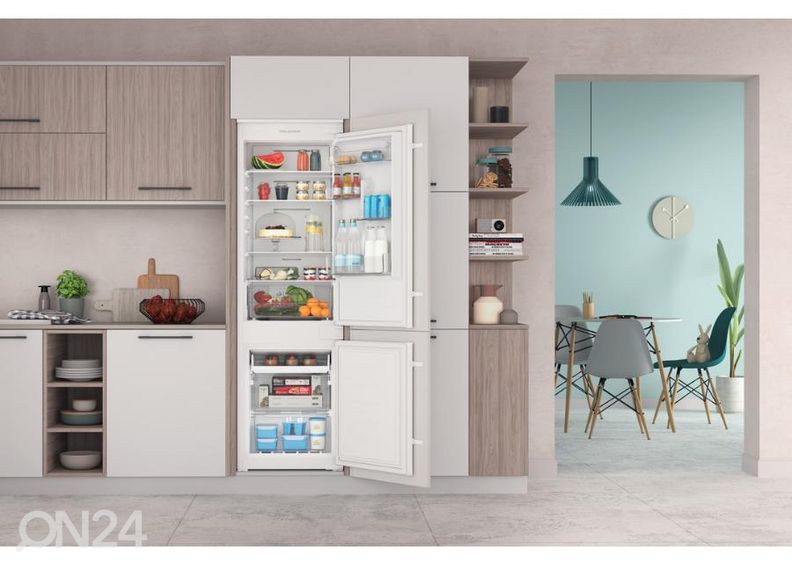Integreeritav külmik Indesit INC18T111 suurendatud
