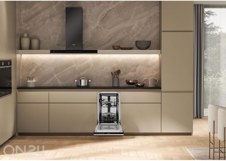 Integreeritav nõudepesumasin Whirlpool WH6IC11BS7LSA0 suurendatud