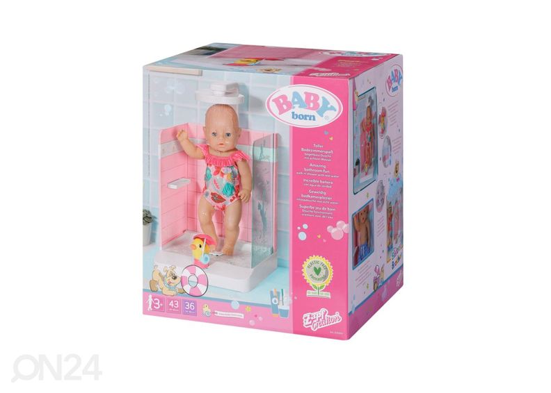 Interaktiivne dušš nukule BABY BORN suurendatud