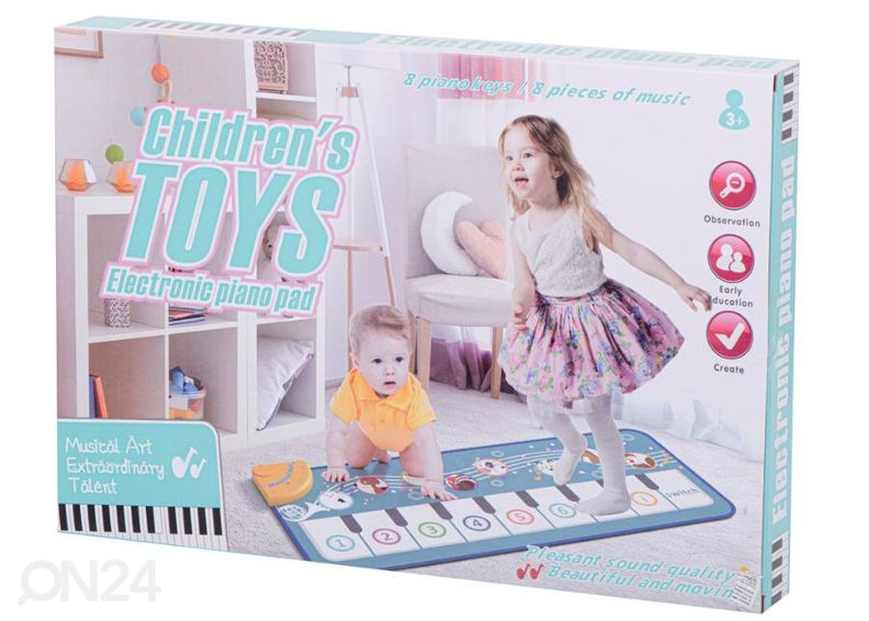 Interaktiivne muusikamatt suurendatud