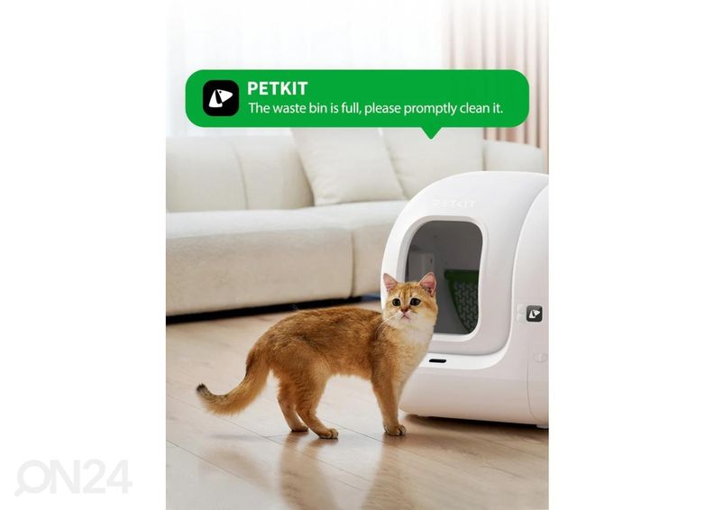 Isepuhastuv nutikas kassi liivakast Petkit Pura MAX 2 suurendatud