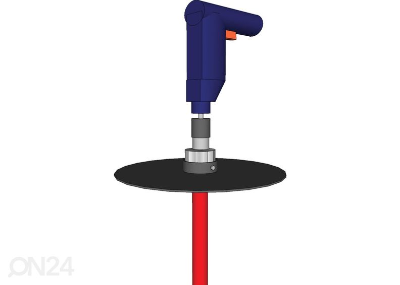 Jääpuuri spiraal 130 mm akutrellile suurendatud