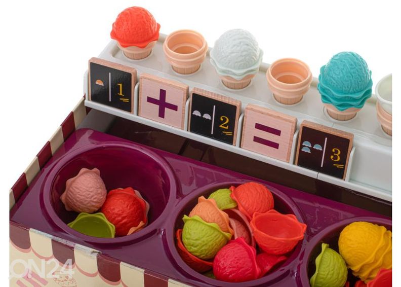 Jäätisekohviku komplekt arvutama õppimiseks suurendatud