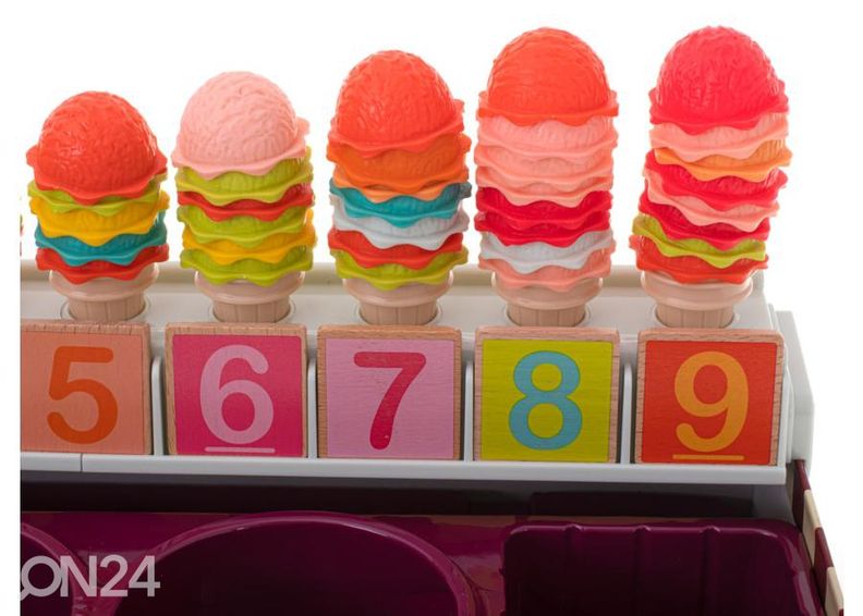 Jäätisekohviku komplekt arvutama õppimiseks suurendatud