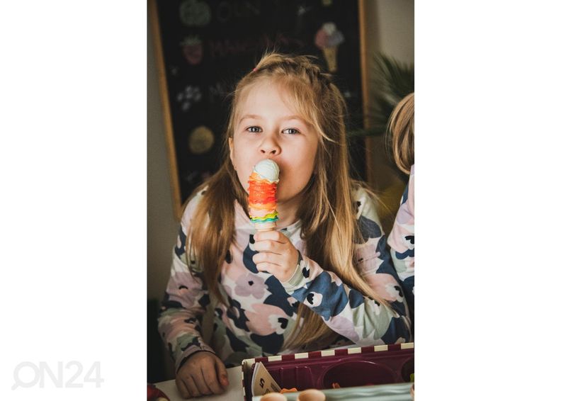 Jäätisekohviku komplekt arvutama õppimiseks suurendatud