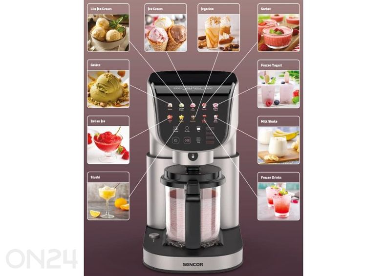 Jäätisevalmistaja Sencor SIC5050 suurendatud