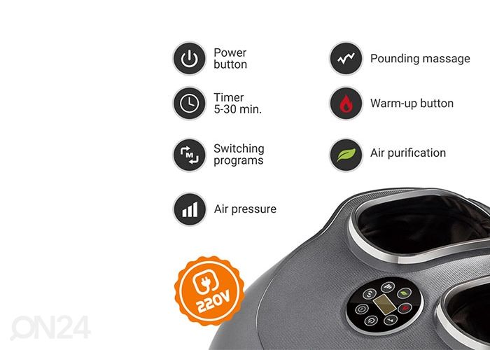 Jalamasseerija nõelraviga GESS Danny suurendatud