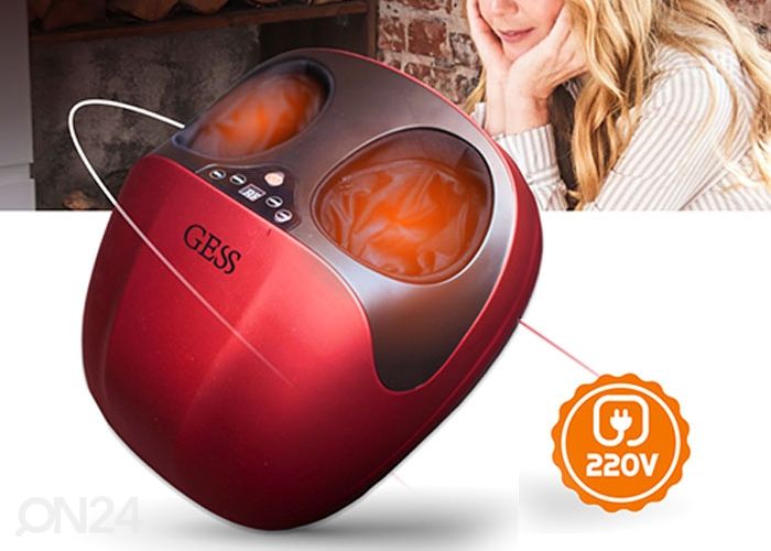 Jalamasseerija Soojendusega, GESS Velvet suurendatud