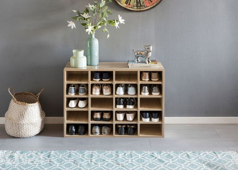 Jalanõude riiul Diego suurendatud