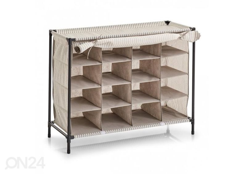 Jalanõude riiul Stripes, 16 ava suurendatud