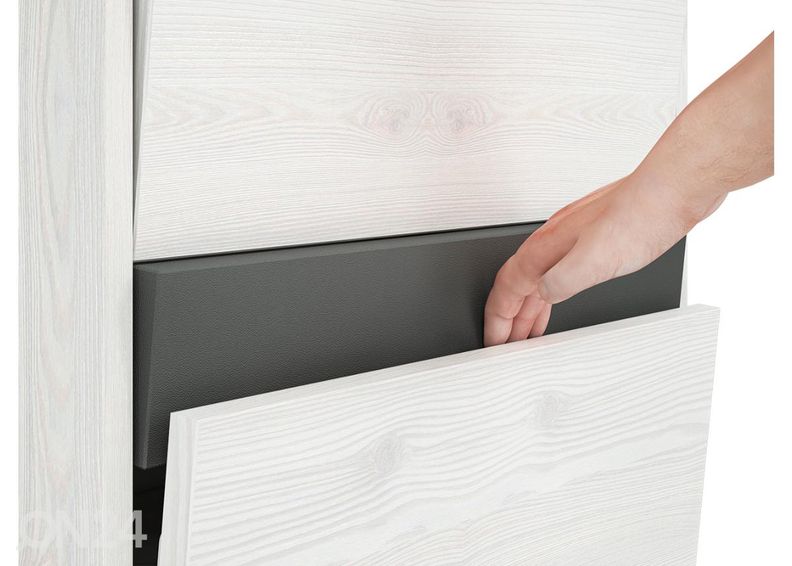 Jalanõudekapp suurendatud