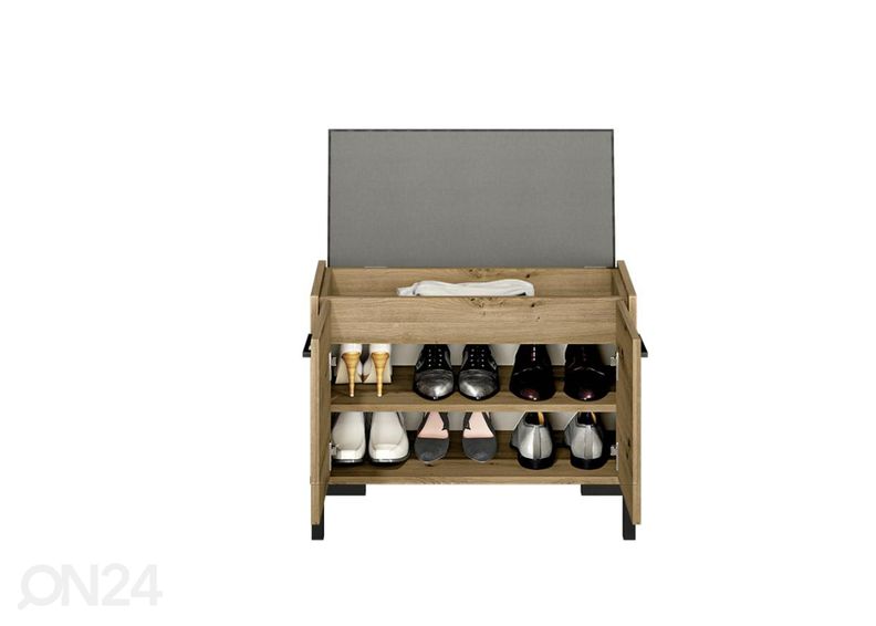 Jalanõudekapp / pink Porto 70 cm suurendatud