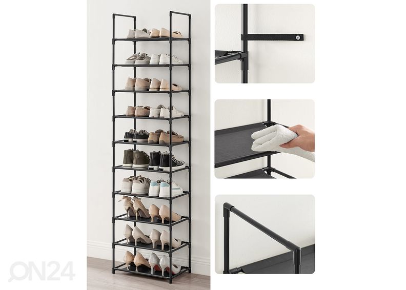 Jalanõuderiiul, must suurendatud