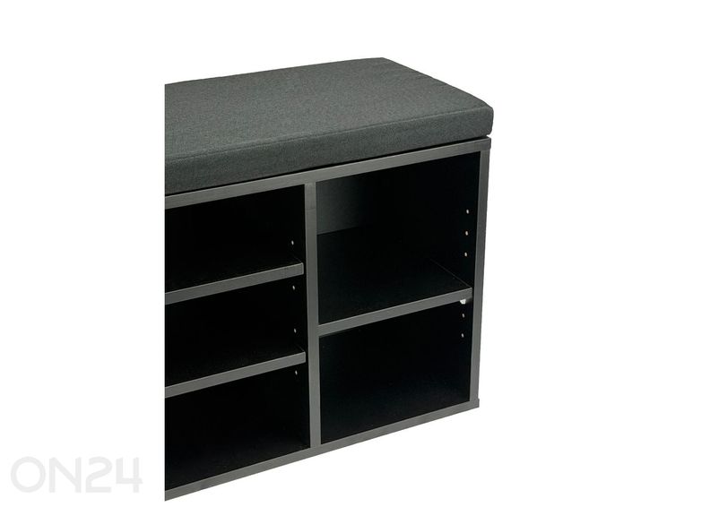 Jalanõuderiiul/pink 100 cm, must suurendatud