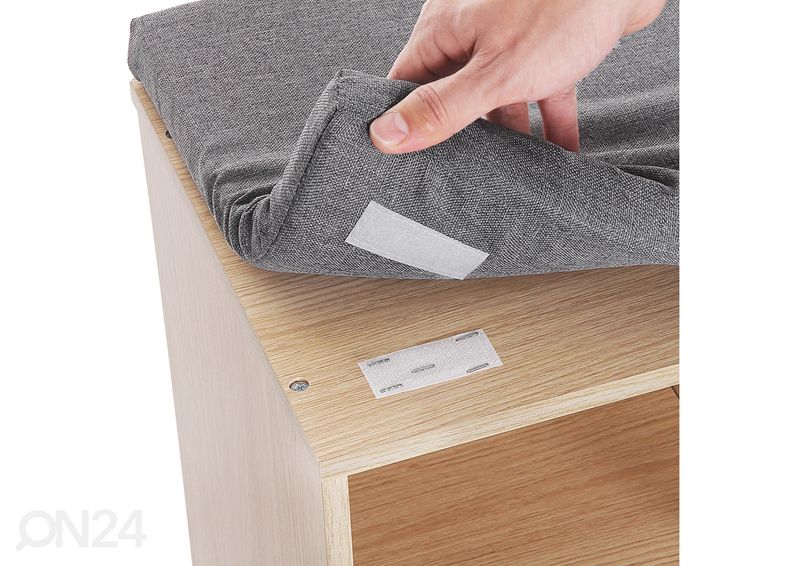 Jalanõuderiiul/pink, sonoma tamm suurendatud