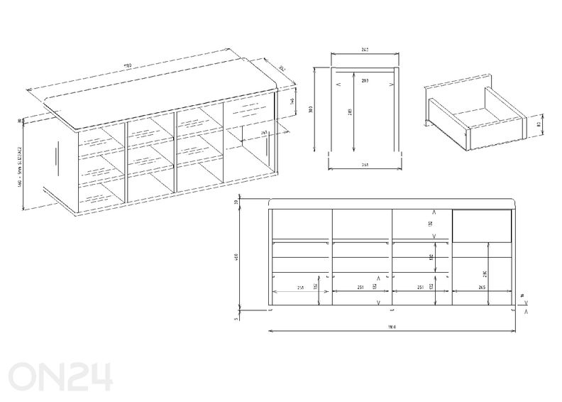 Jalanõuderiiul / pink Tallinn suurendatud