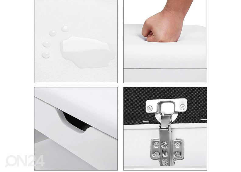 Jalanõuderiiul/ pink, valge suurendatud