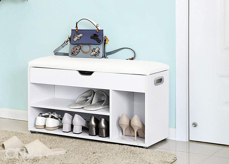 Jalanõuderiiul/ pink, valge suurendatud